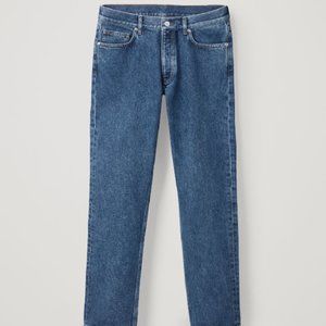 COS Washed Blue Slim Leg Jeans